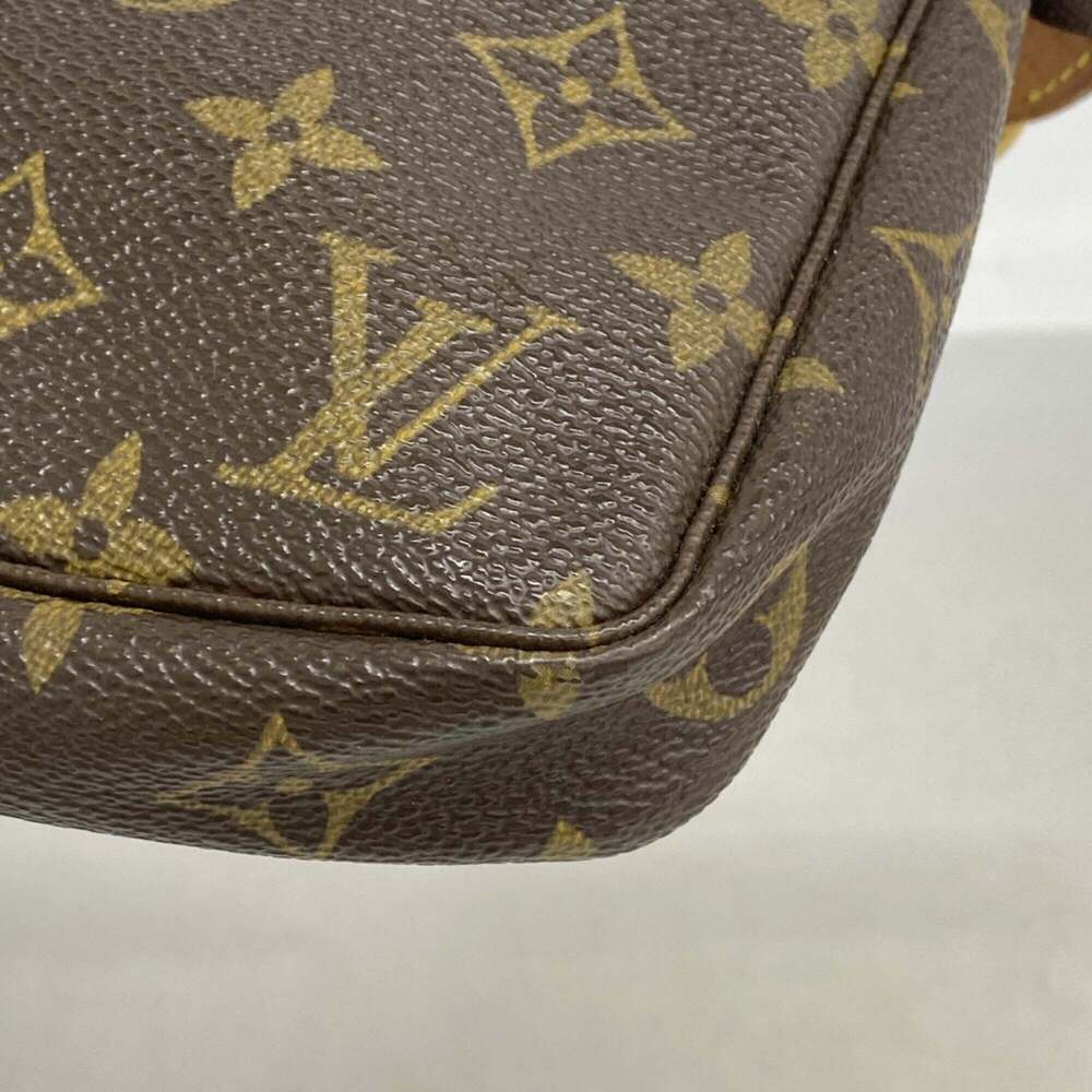 LOUIS VUITTON Brown Monogram Pochette Pouch - Picture 9 of 10